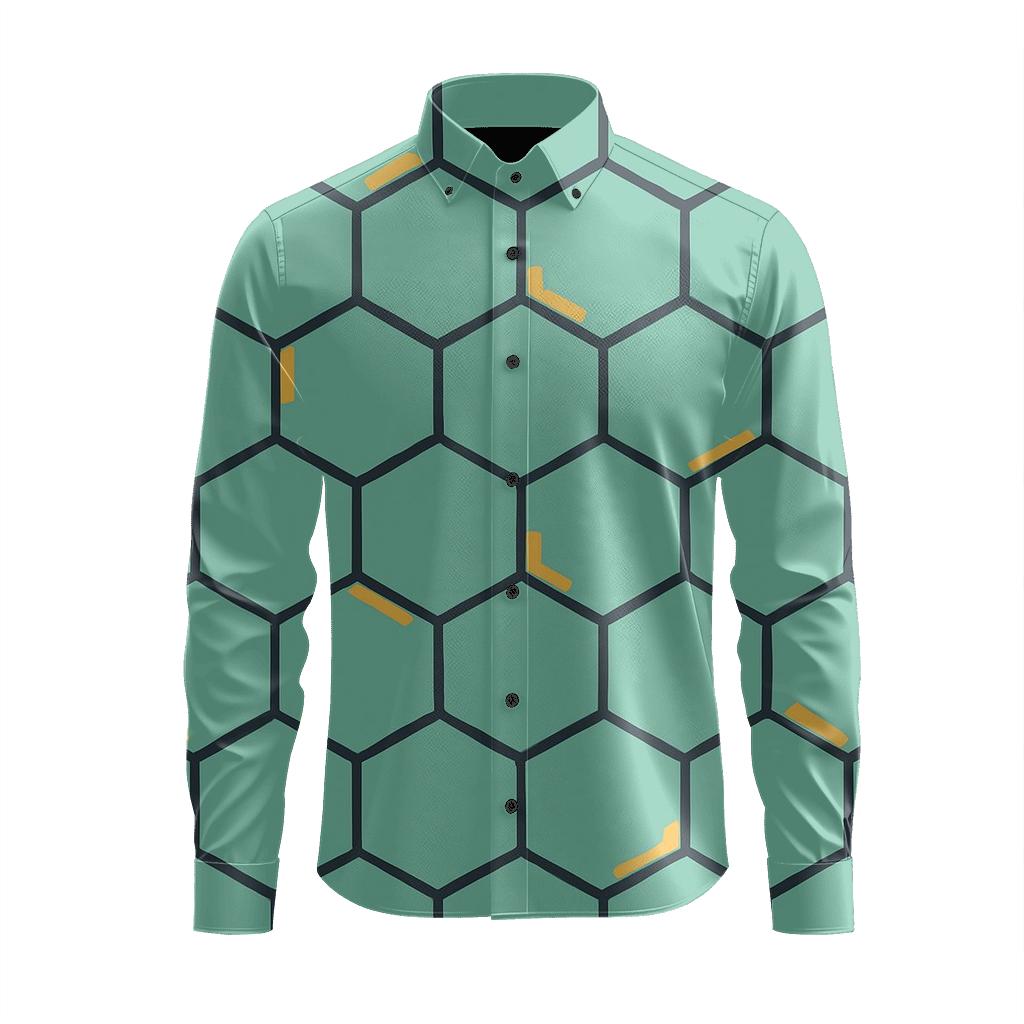 Hex Notch Carousel personalized cotton long sleeves