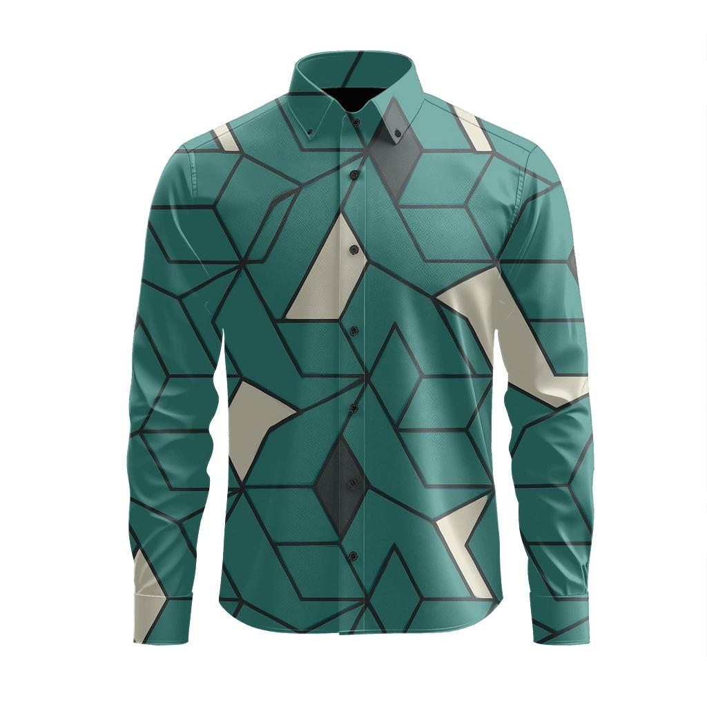 Kite Lattice Switchback custom long sleeve shirts