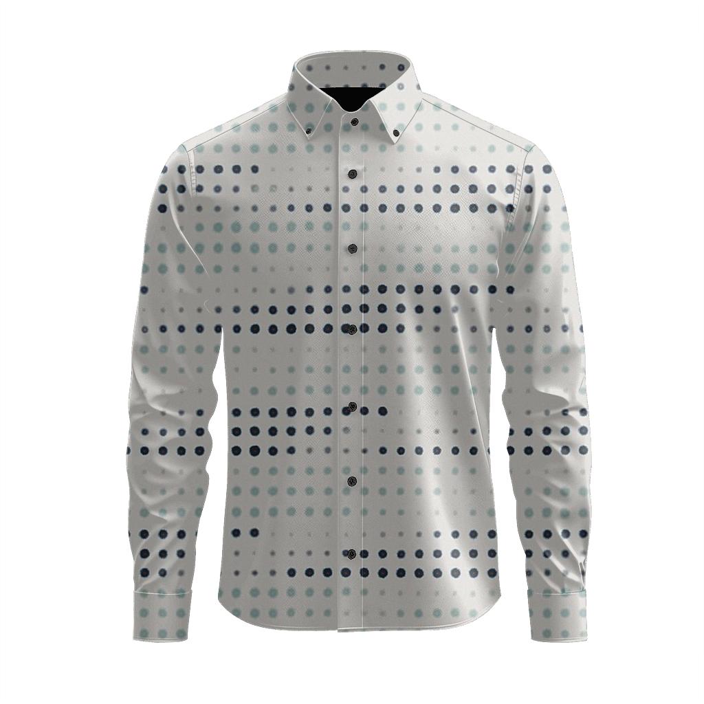Micro Dot Braille Drift comfortable casual long sleeves