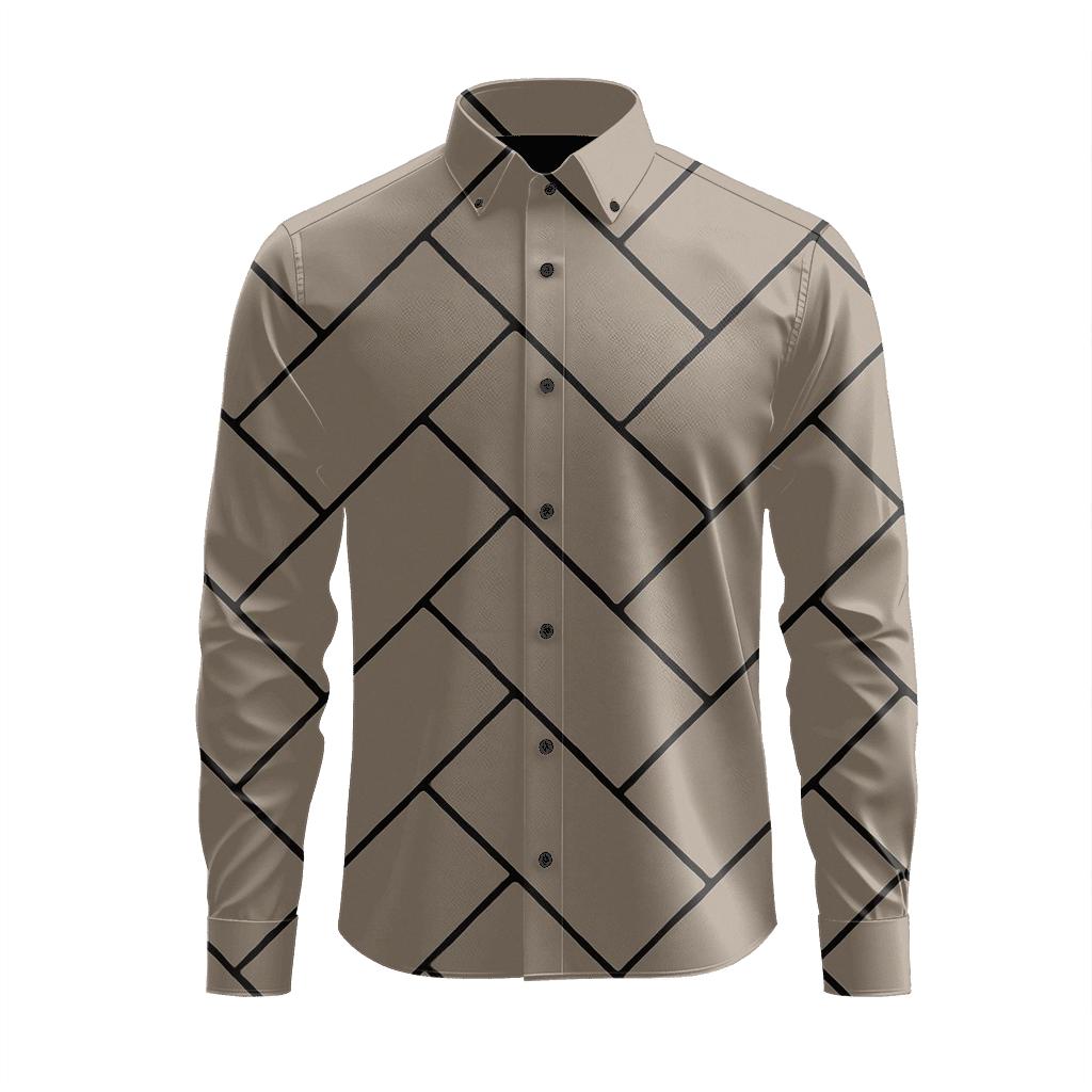 Herringbone Angle Relay custom long sleeve shirts