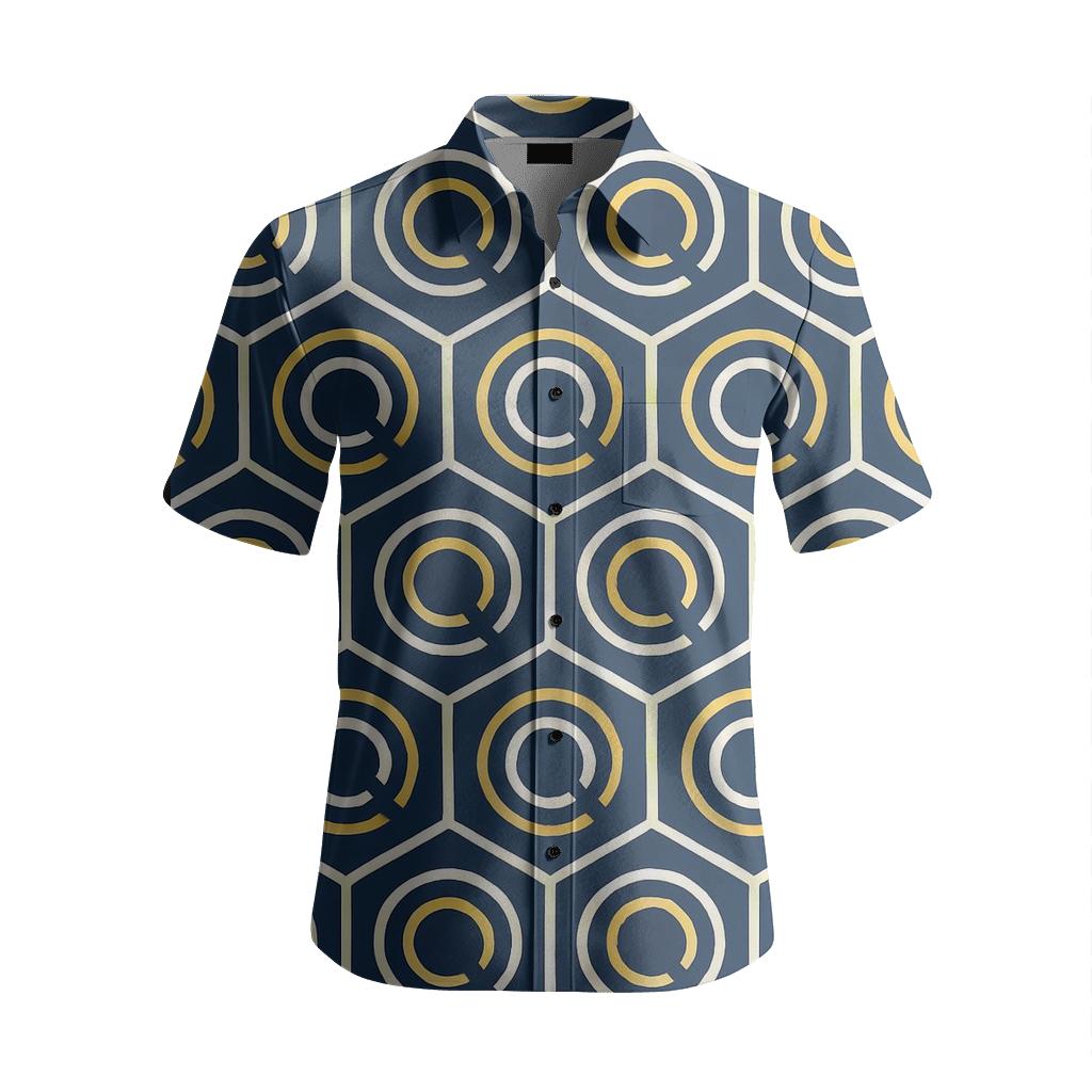 Hex Coil Index trendy crew neck short sleeves