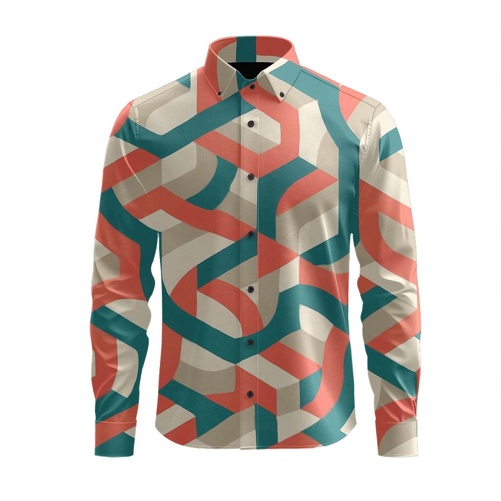 Hex Pivot Ribbonfield custom long sleeve shirts