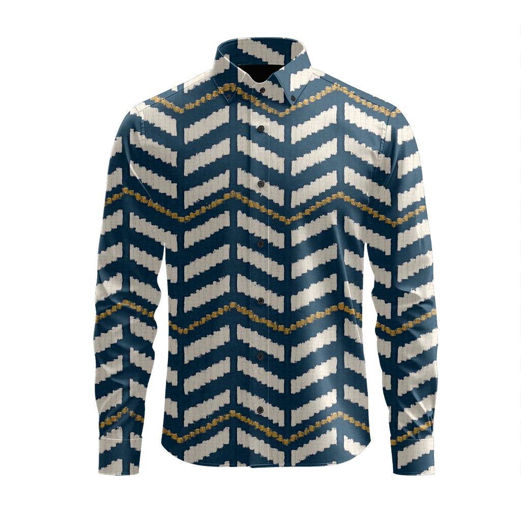 Chevron Phase Ladder unique graphic long sleeve shirts