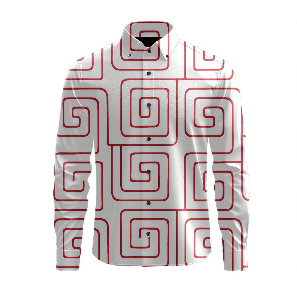 Spiral Knotless Loop Tiles personalized cotton long sleeves