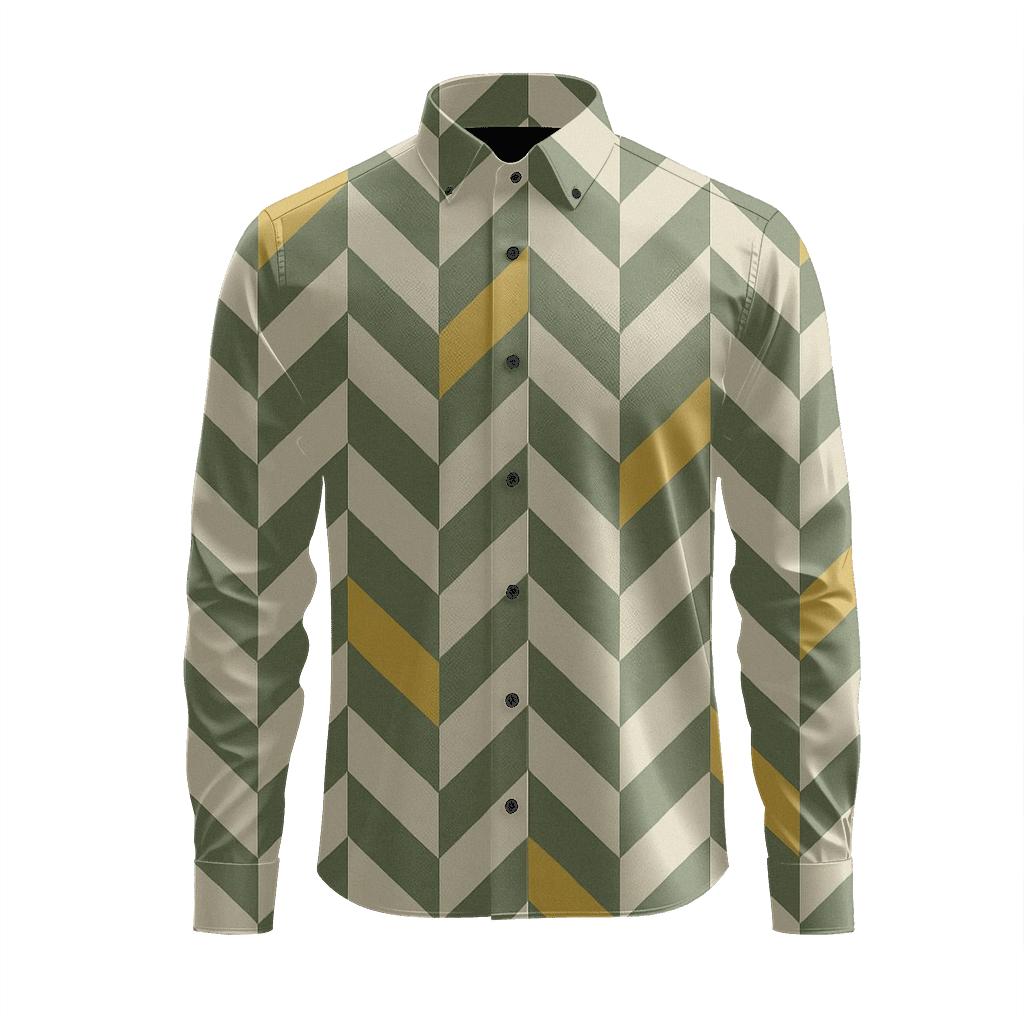 Triangle Grain Herring Run custom long sleeve shirts