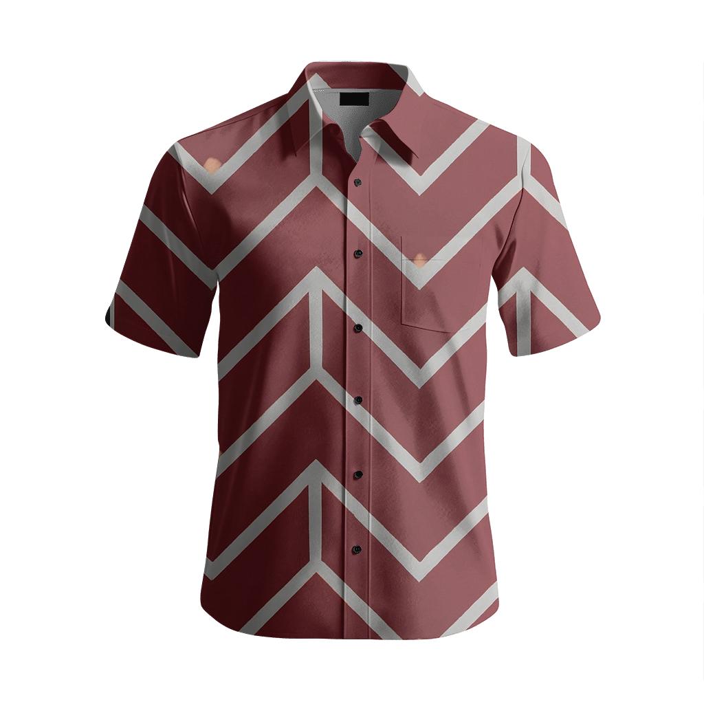 Chevron Relay Herringbone comfortable cotton short sleeves