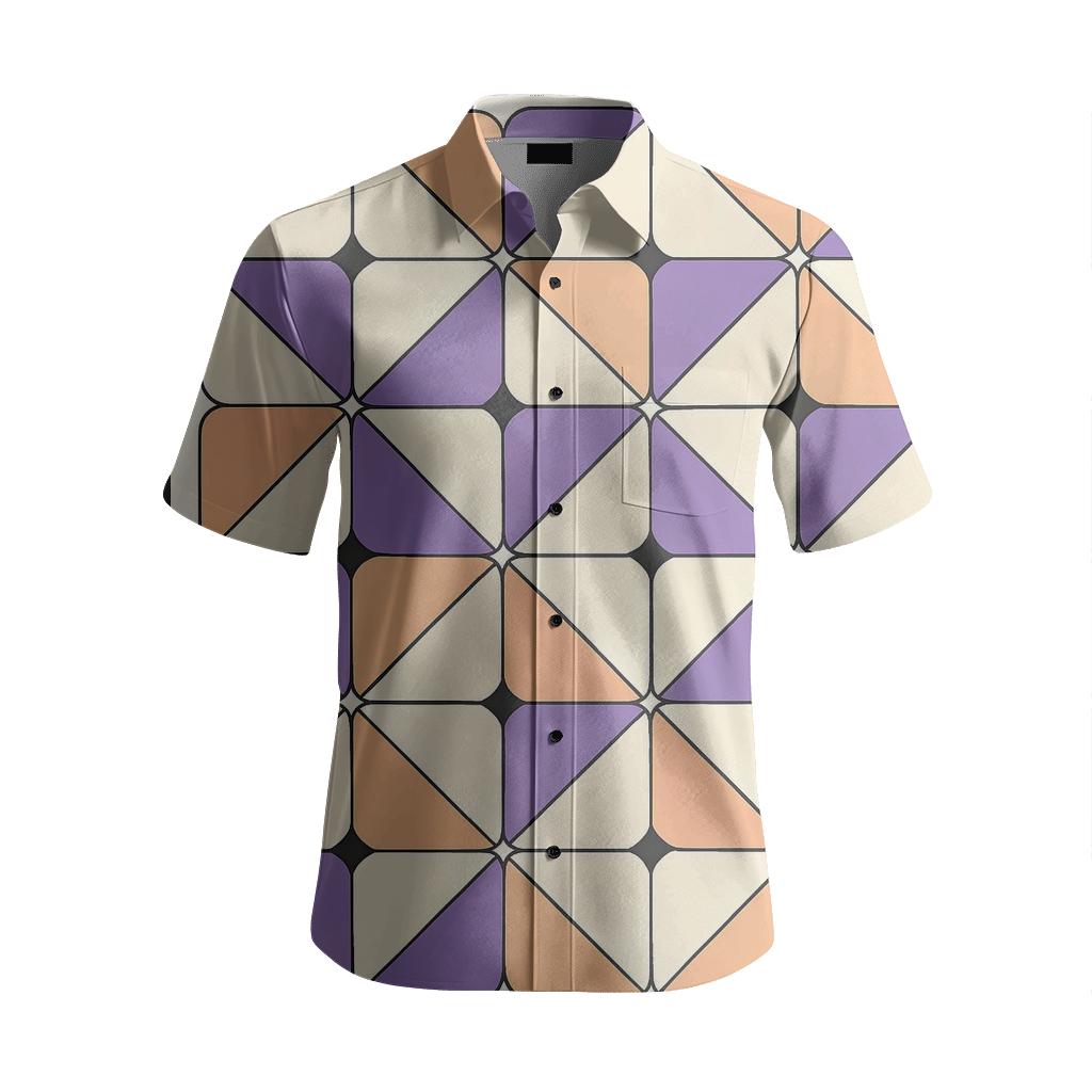 Cell Split Mosaic Matrix premium short sleeve apparel