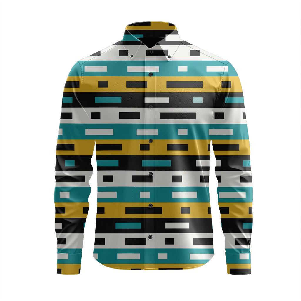 Staccato Bar Grid designer printed long sleeve tops [AI-918f2966-8bd3d3673782]