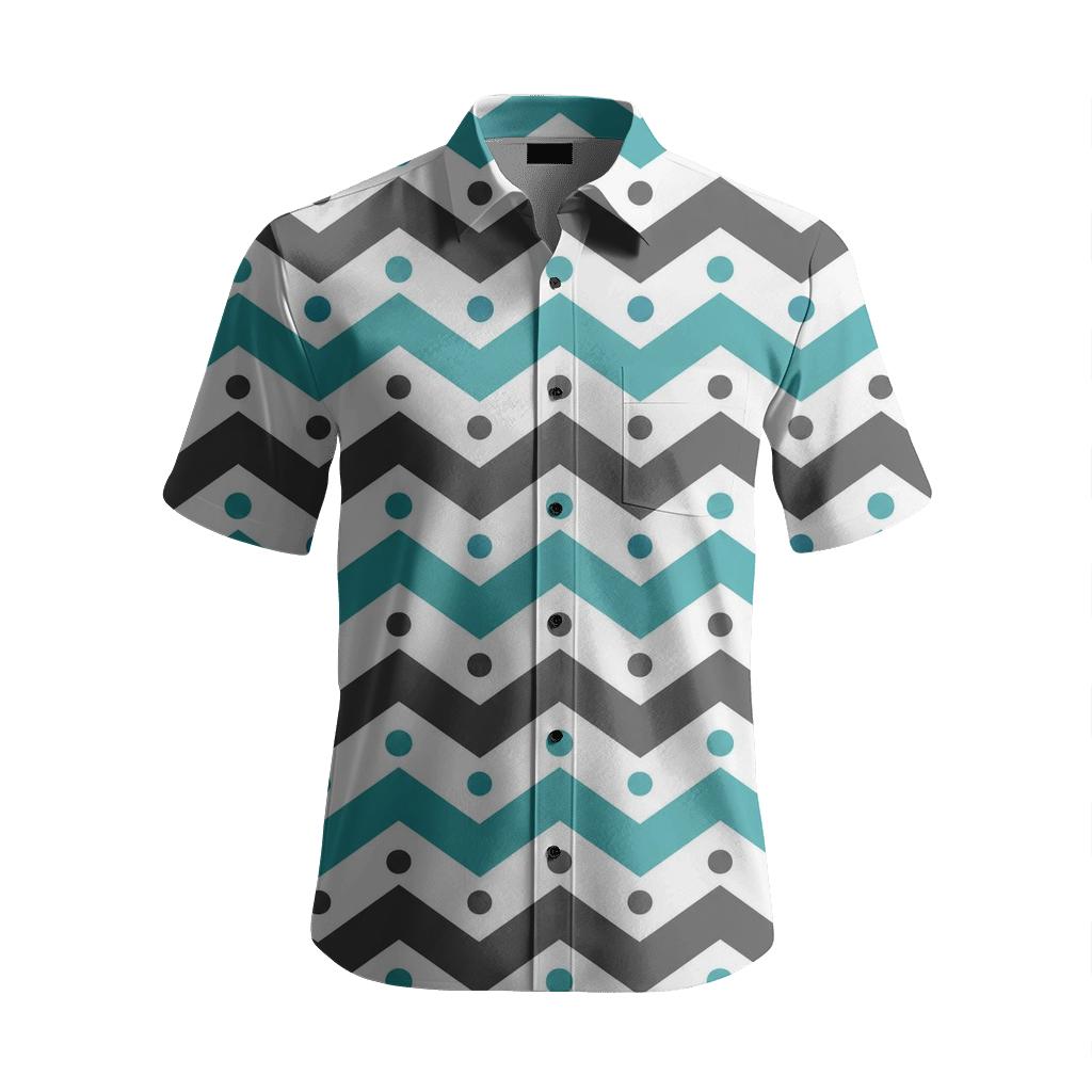 Dotted Chevron Register unique graphic short sleeve shirts [AI-3f4fa382-503cadbfed64]