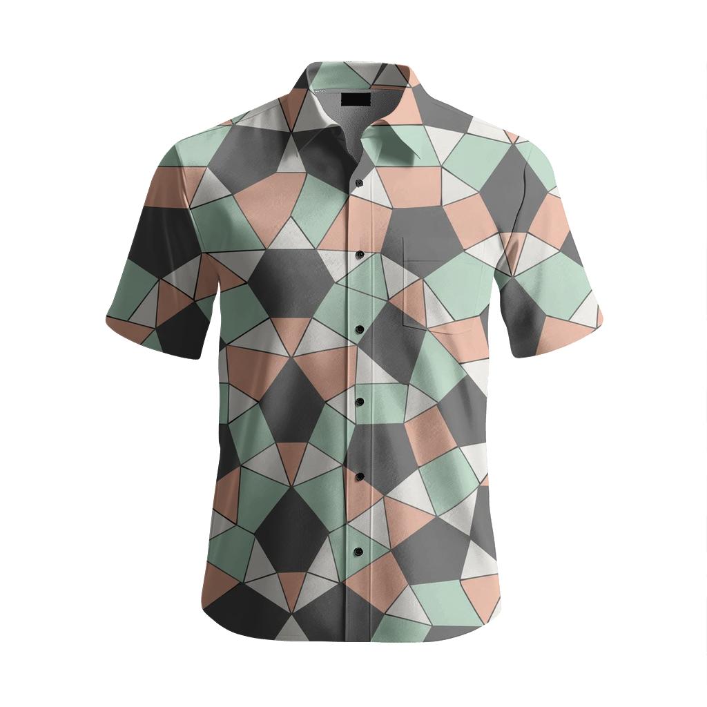 Nested Polygon Static designer printed short sleeve tops [AI-73792277-439a03d3cab6]