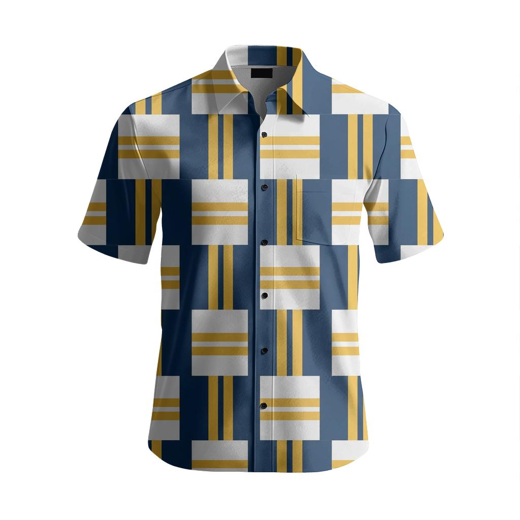 Ribbon Gate Checker personalized casual short sleeves [AI-d42b5edf-a9d2aaf3eb5d]