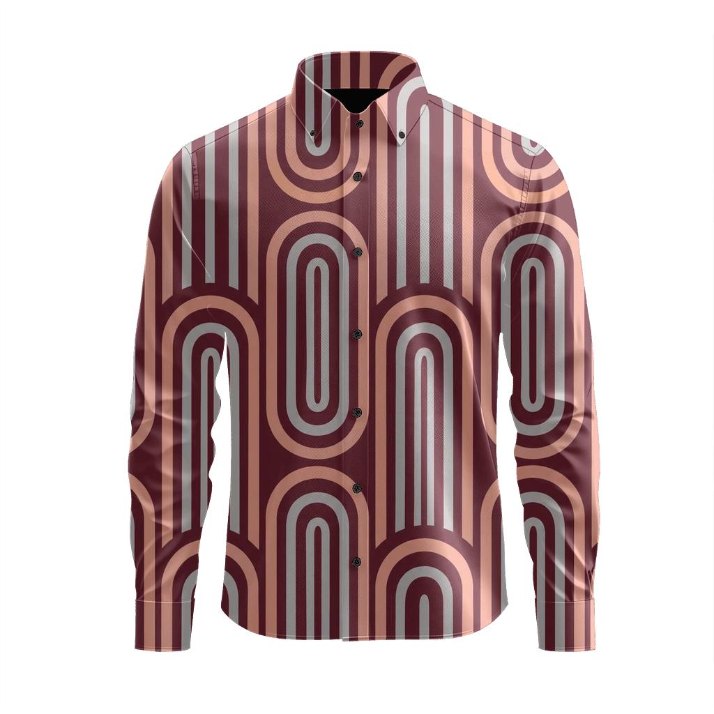 Nested Arch Bar Repeat unique graphic long sleeve shirts [AI-2731c950-fe4ec6738d39]