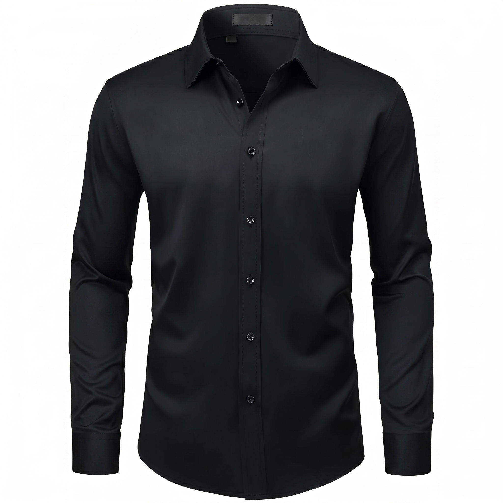 Long And Sleeve Casual Button Down Shirt For Men