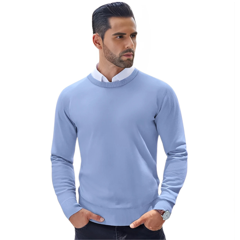 Slim Fit Knitted Sweater For Casual Wear