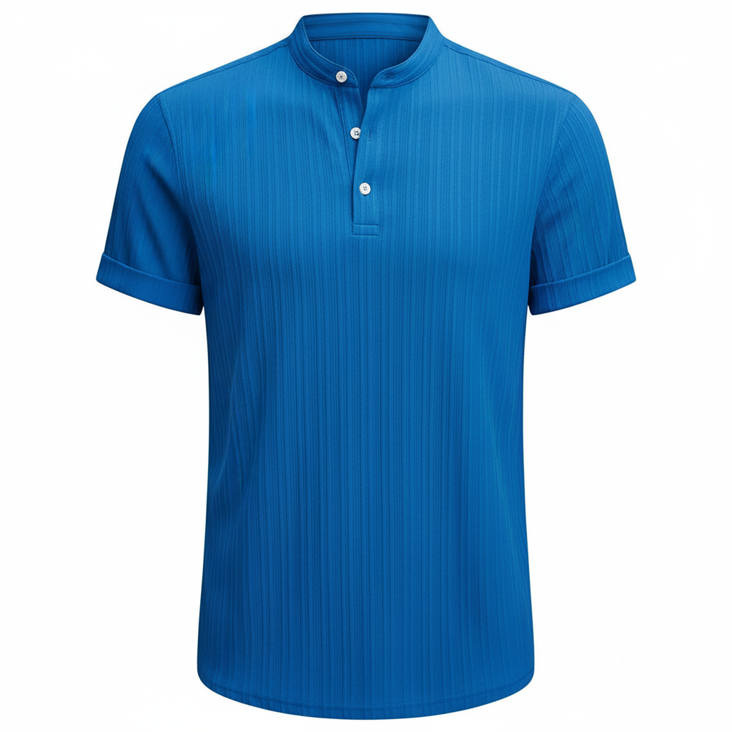 Retro Striped Linen T Shirt For Men