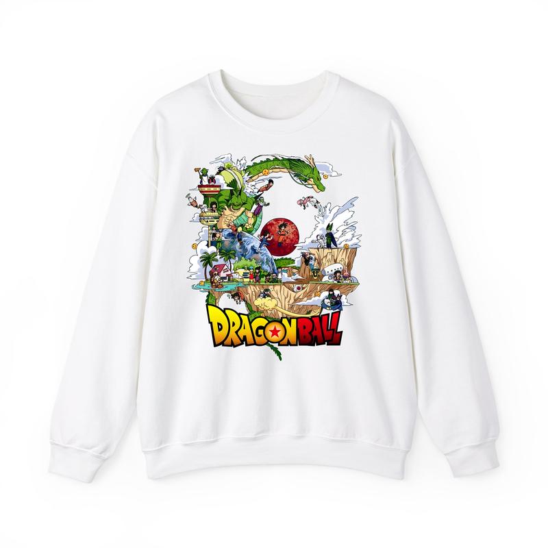 Dragon Ball Z 1 And 2 Sides Shirt