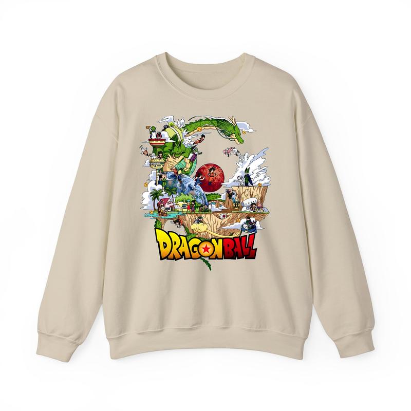 Dragon Ball Z 1 And 2 Sides Shirt