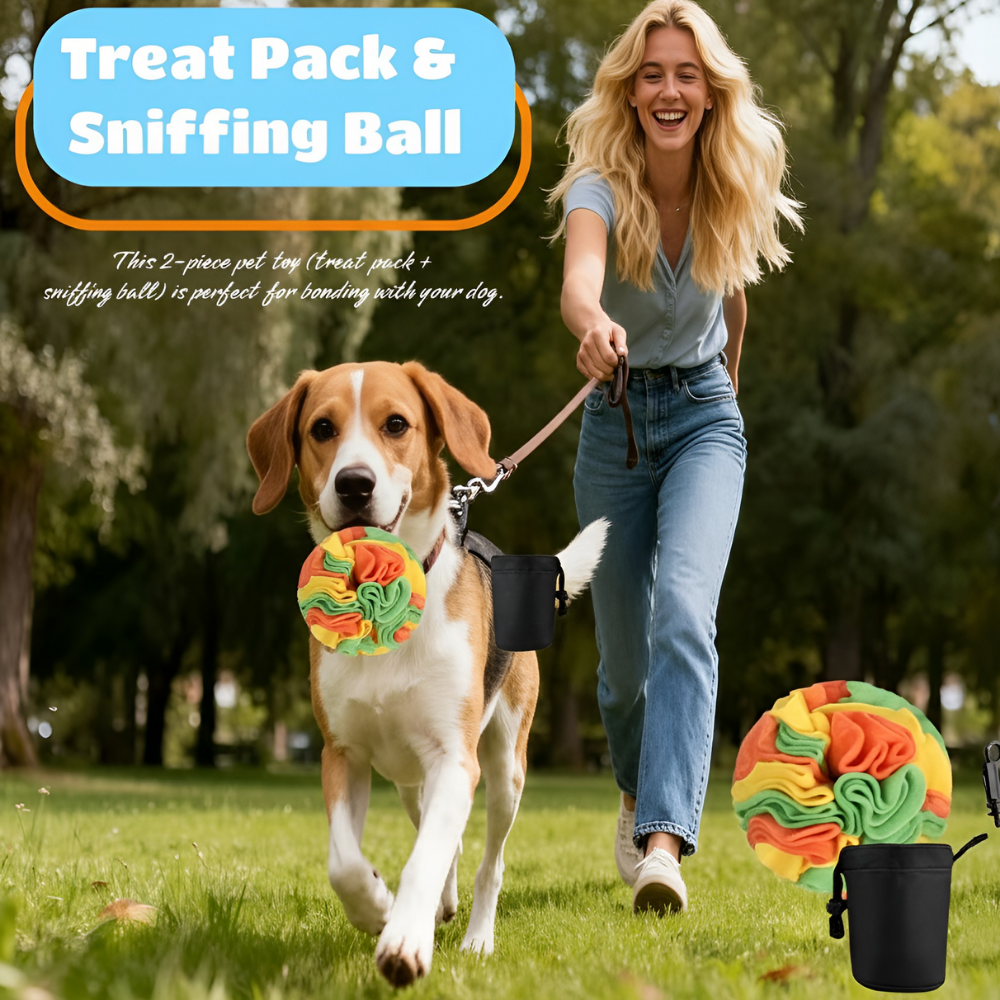 Interactive Scented Snuffle Ball With Swirl Design For PetsInteractive Scented Snuffle Ball With Swirl Design For Pets - Image 5