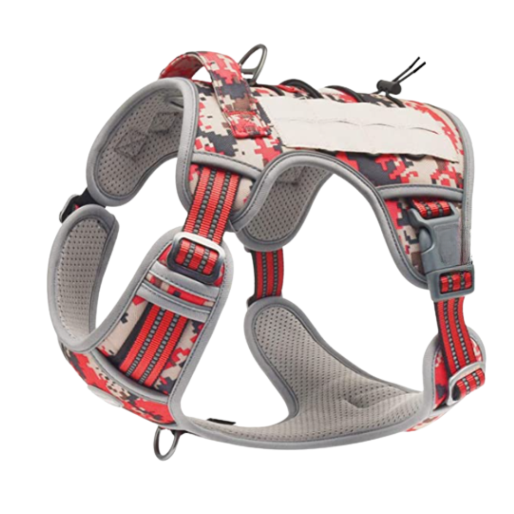 Reflective Safety Dog Harness for S to XL Dogs with Adjustable and Breathable