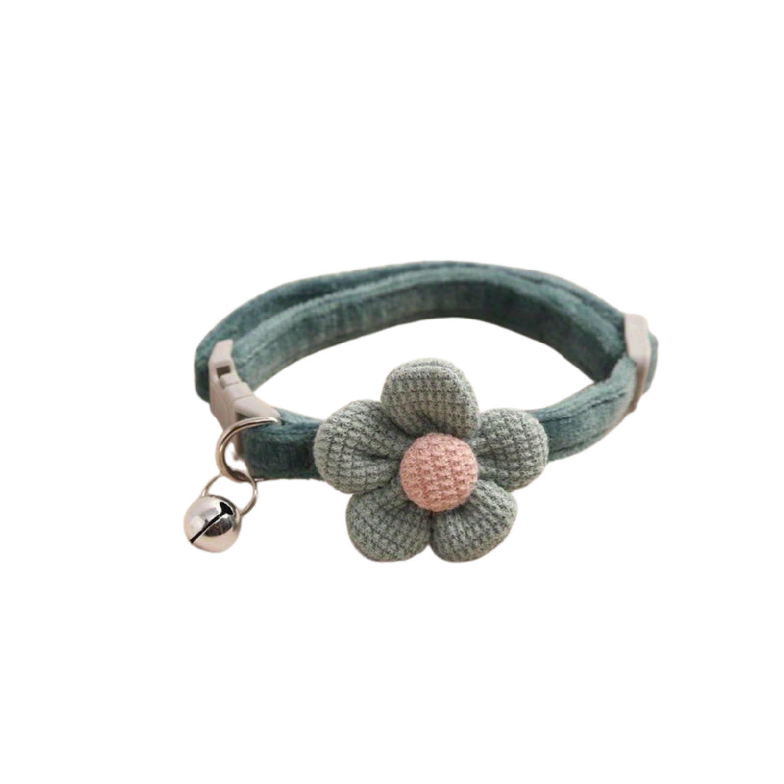Adjustable Cat Collar for Indoor and Outdoor Cats Soft Comfortable Lightweight Design — side view