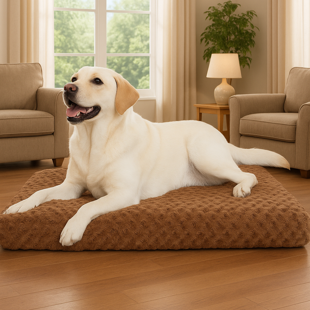 Washable Dog Bed Deluxe Plush Dog Crate BedsWashable Dog Bed Deluxe Plush Dog Crate Beds - Image 3