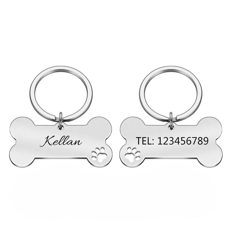 Classic Shape Custom Pet ID Tag For Dogs And Cats