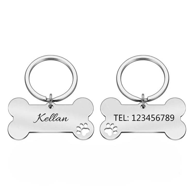 Classic Shape Custom Pet ID Tag For Dogs And Cats