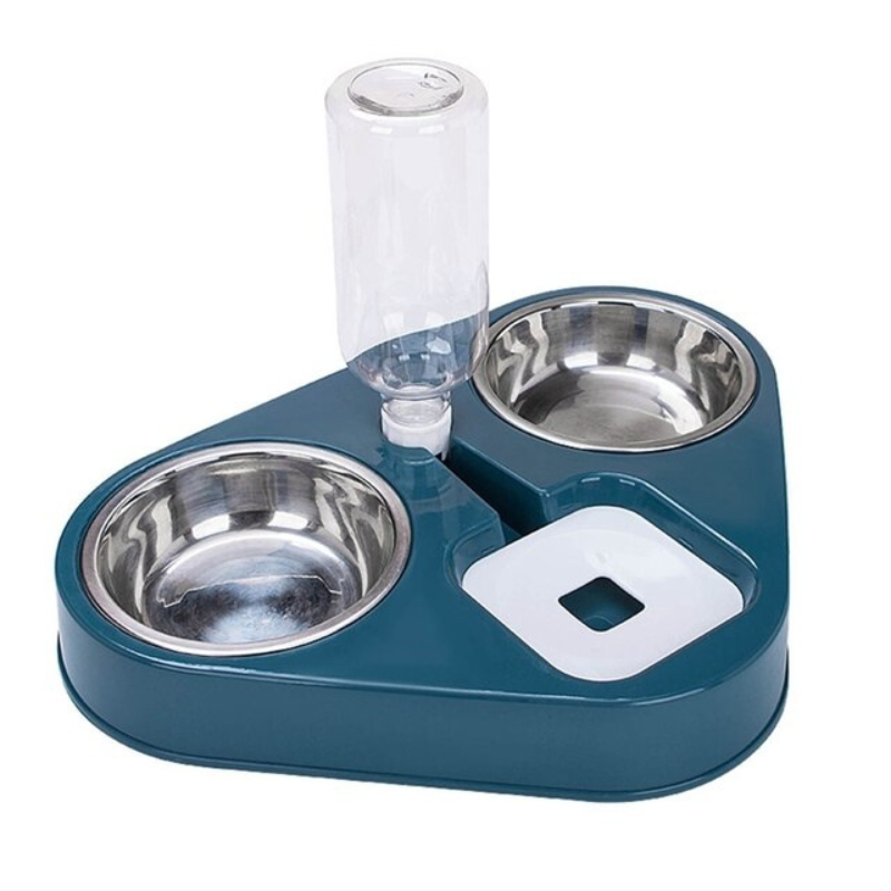 Dual Bowl Water Feeder Stainless Steel For DogDual Bowl Water Feeder Stainless Steel For Dog - Image 2