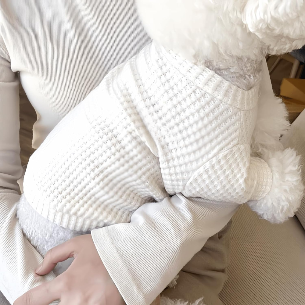 Pullover Knit Pet Apparel SweaterPullover Knit Pet Apparel Sweater - Image 3