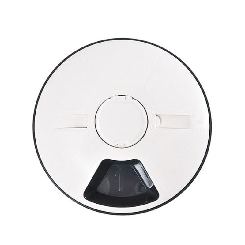 Stainless Steel Smart Timing Dog Food Feeder High Quality Durable Pet Accessory for Everyday Use — front view