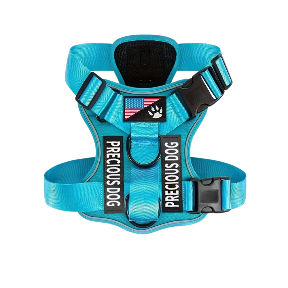 Adjustable Reflective Service Dog Harness With Training Patch SetAdjustable Reflective Service Dog Harness With Training Patch Set - Image 10