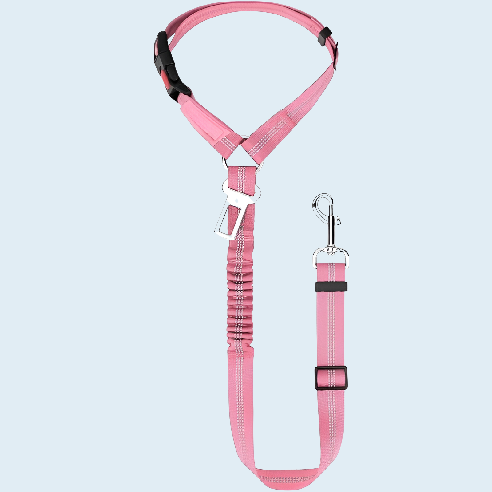 Elastic With Buckle Pet Dog Cat Seat Belt