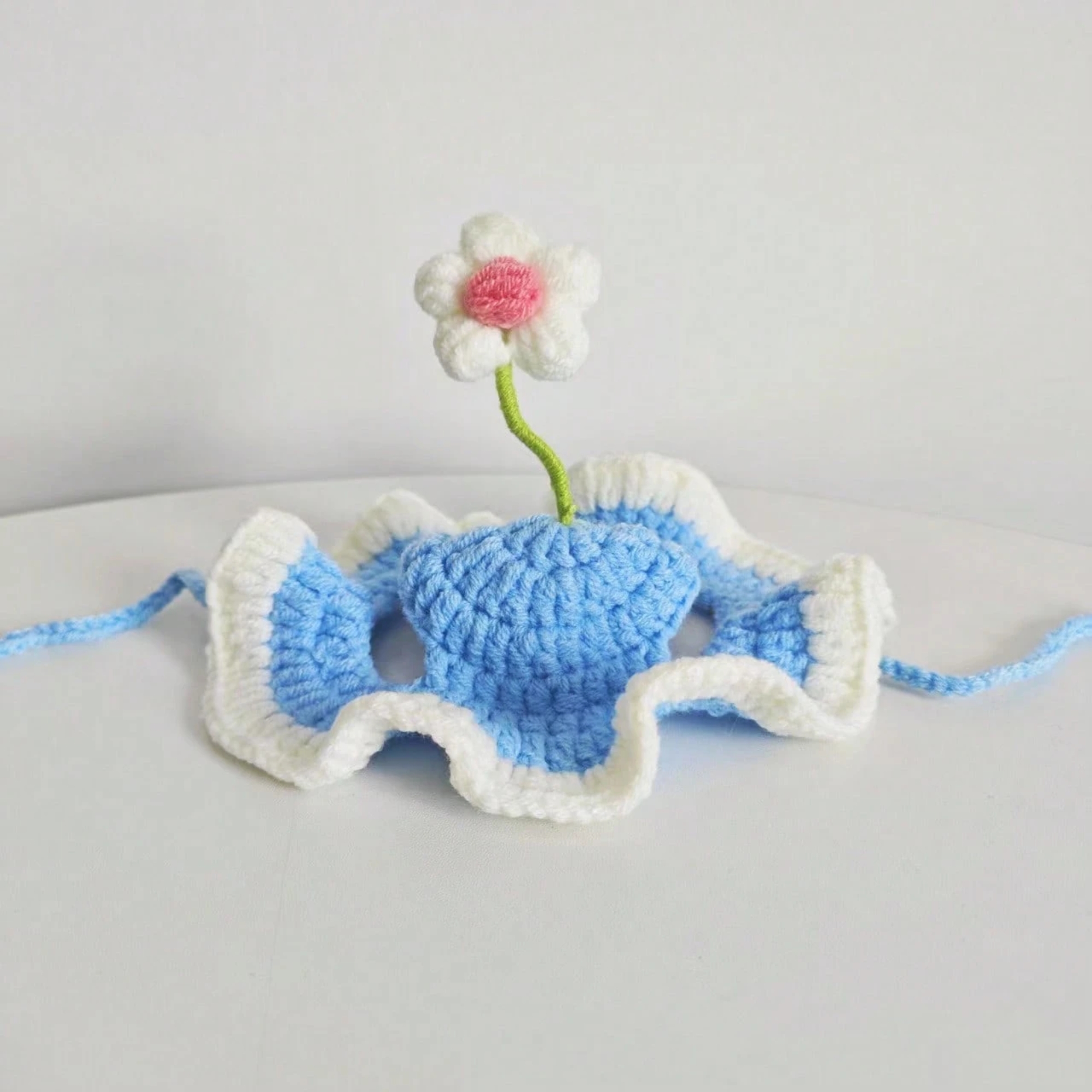 Handmade Funny Costume Knitted Puppy Hat