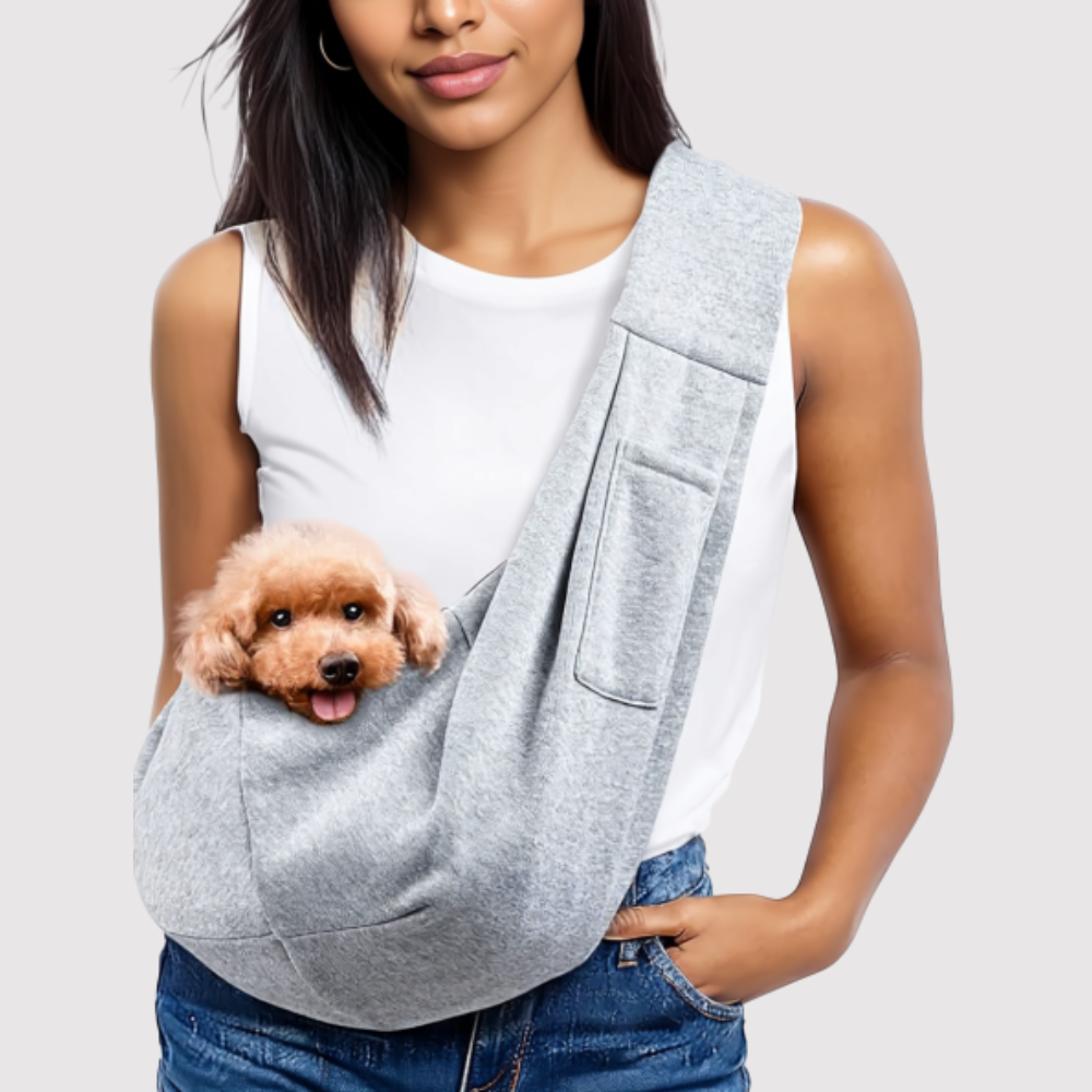Small Dog Sling Carrier Adjustable Classic Pocket Strap