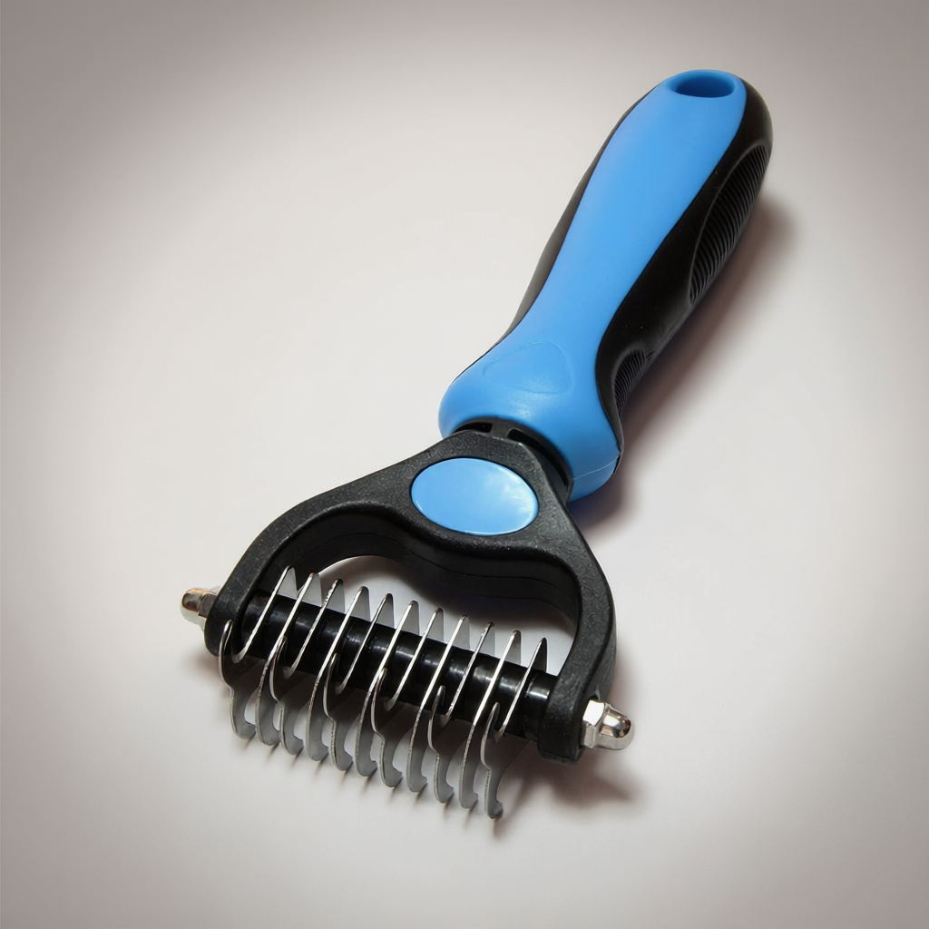 Double-Sided Dog And Cat Grooming Brush