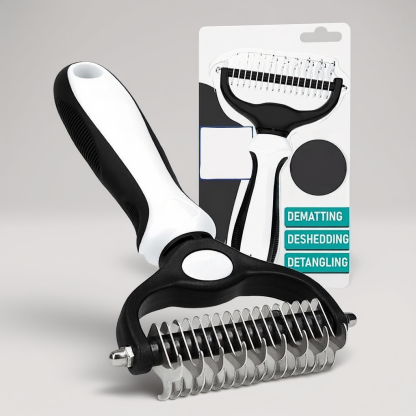 Double-Sided Dog And Cat Grooming Brush
