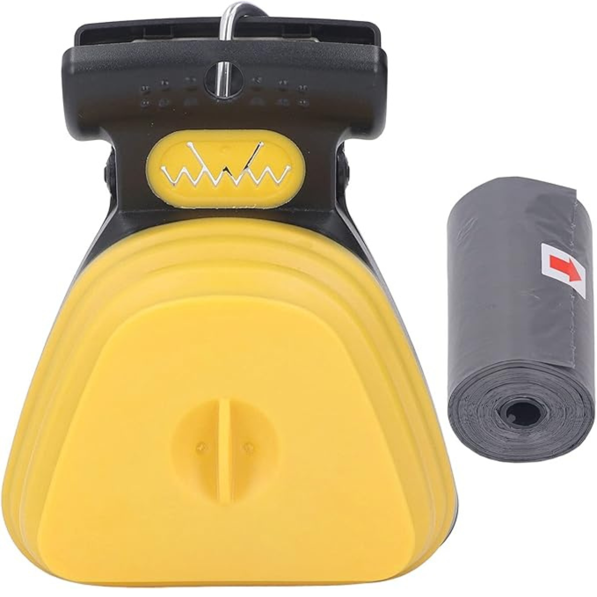 Portable Sanitary Dog Poop Waste Scooper with Garbage Roll with Foldable and Lightweight — view 11