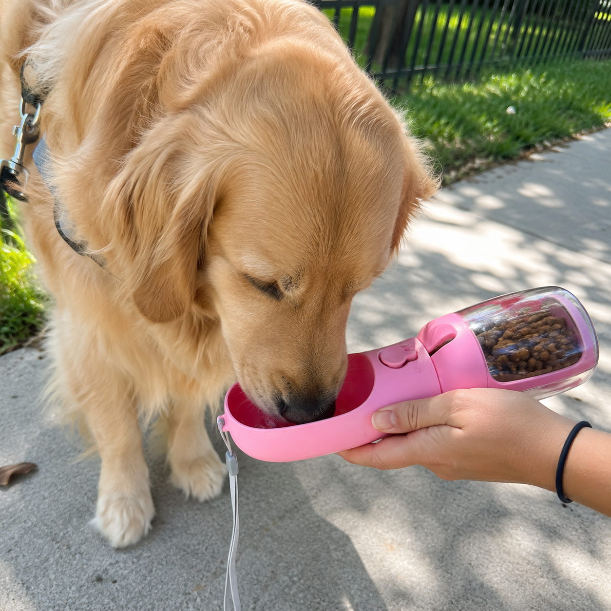 3 In 1 Lock Seal Spill Proof 20oz Pet Water Bottle