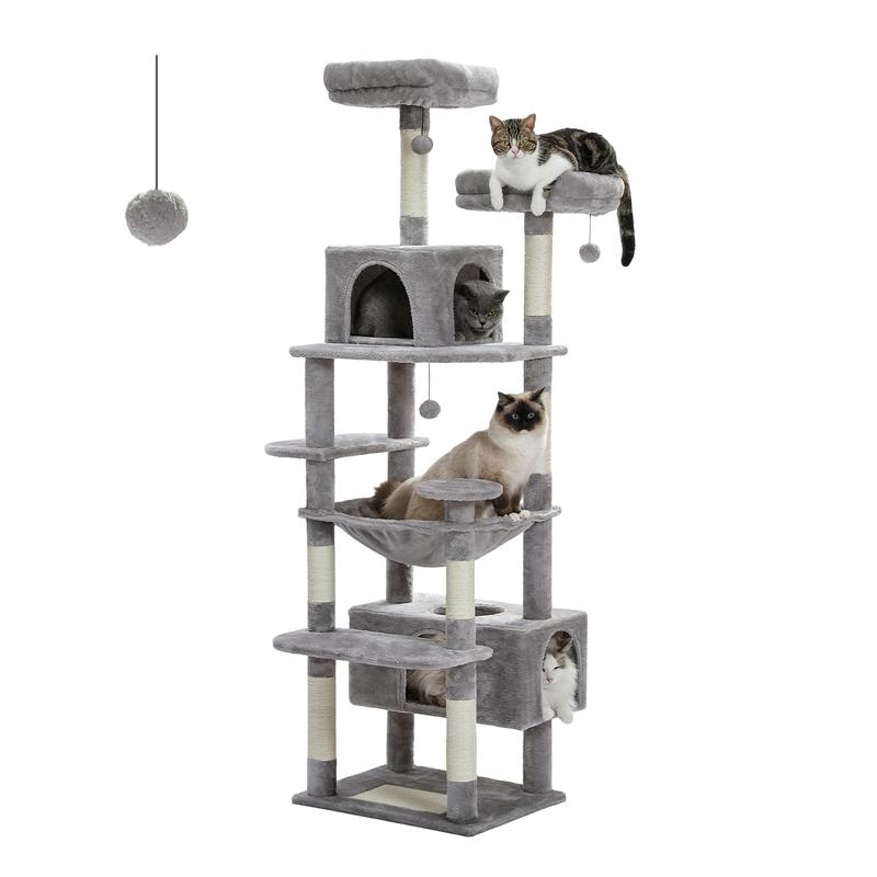 72 Inch Flower Cactus Cat Tree Tower