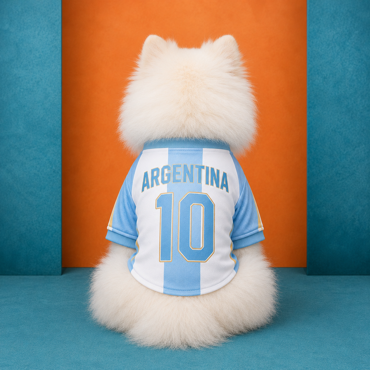 World Cup 2026 Argentina Soccer Pet Jersey