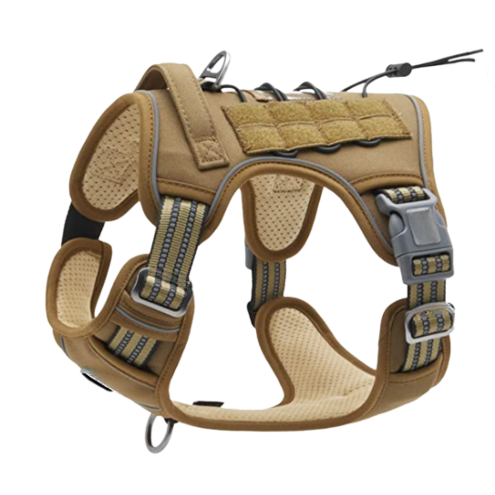 Reflective Safety Dog Harness for S to XL Dogs with Adjustable and Breathable