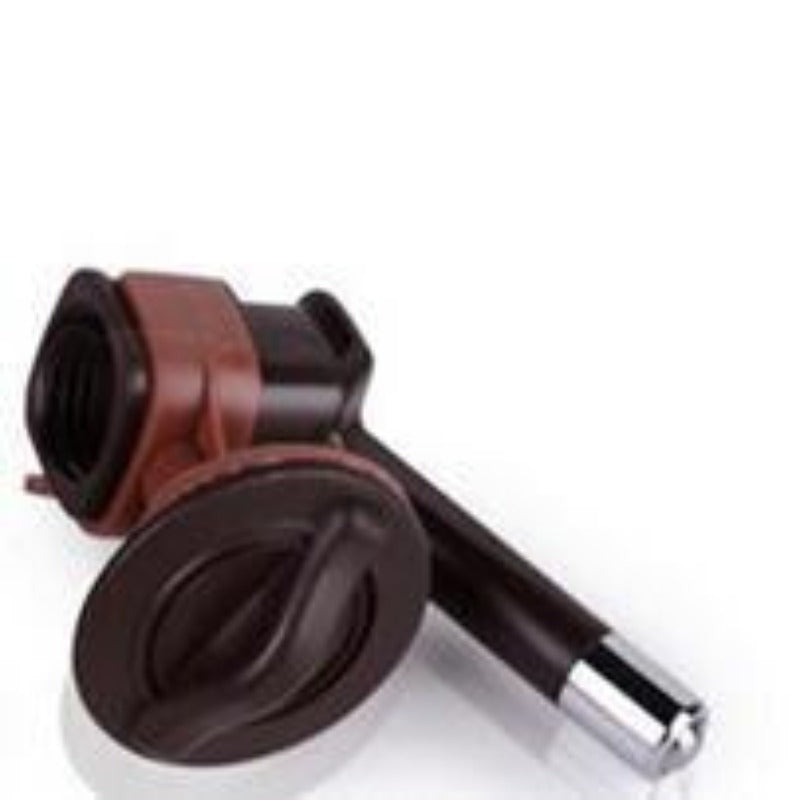 Stainless Steel Automatic Water Dispenser Drinker for Dog High Quality Durable Pet Accessory for Everyday Use — side view