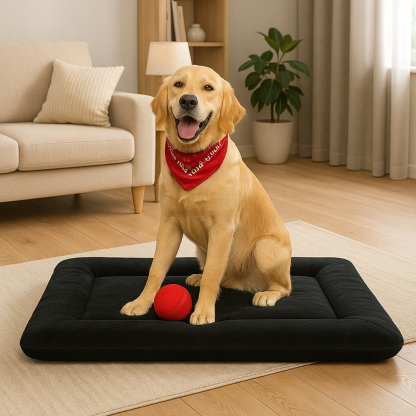 Anti Slip Kennel Pad For Dogs Cozy Sleeping Mat