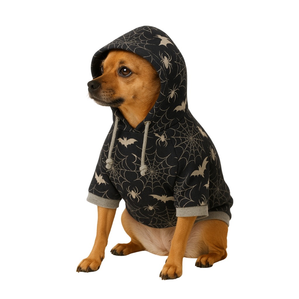 Lightweight Hooded Tee Organic Cotton Dog Hoodie Pet CoatLightweight Hooded Tee Organic Cotton Dog Hoodie Pet Coat - Image 2