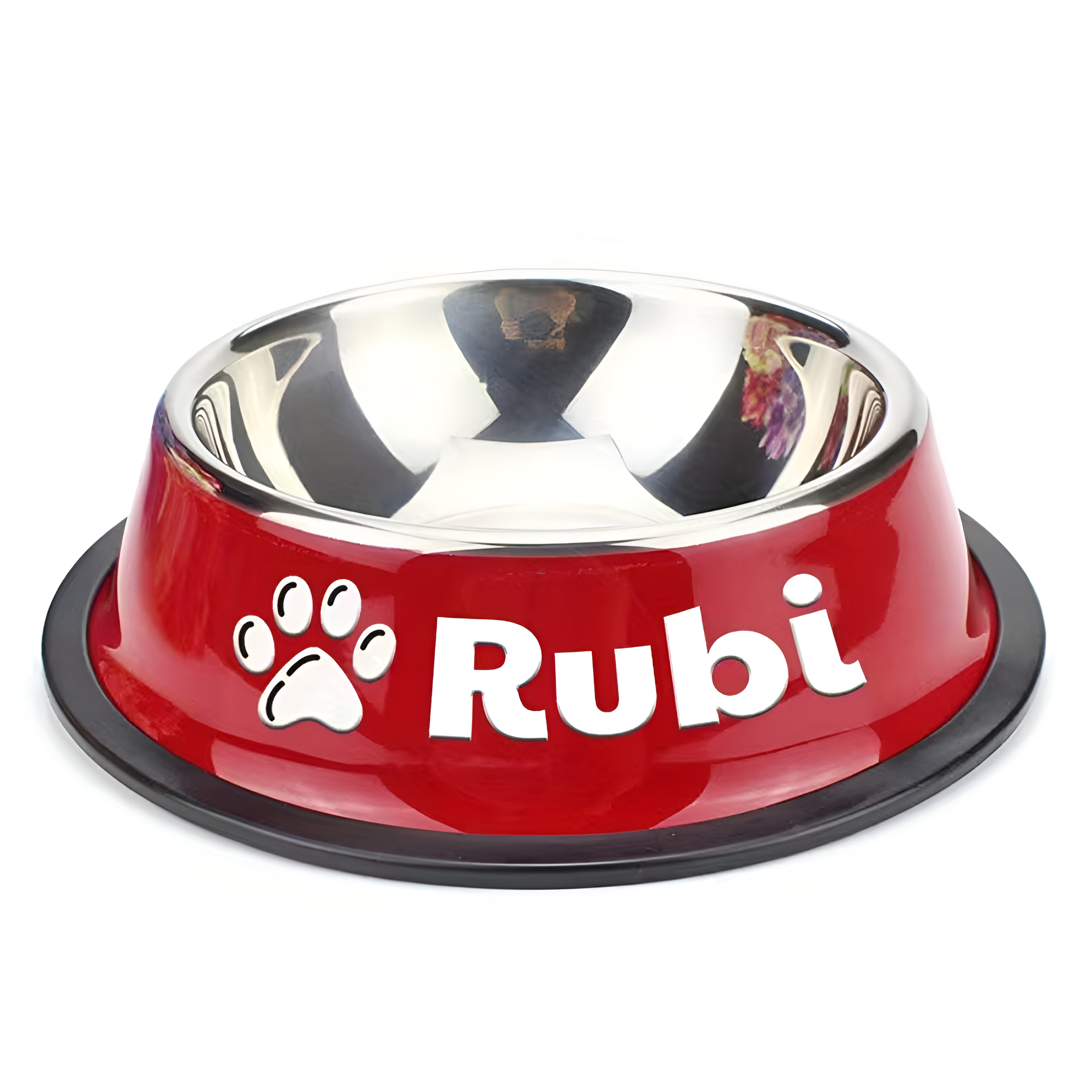 [Copy]Steel Pet Bowl With Custom Name For Cats And DogsPersonalized Stainless Pet Feeding Bowl - Image 4