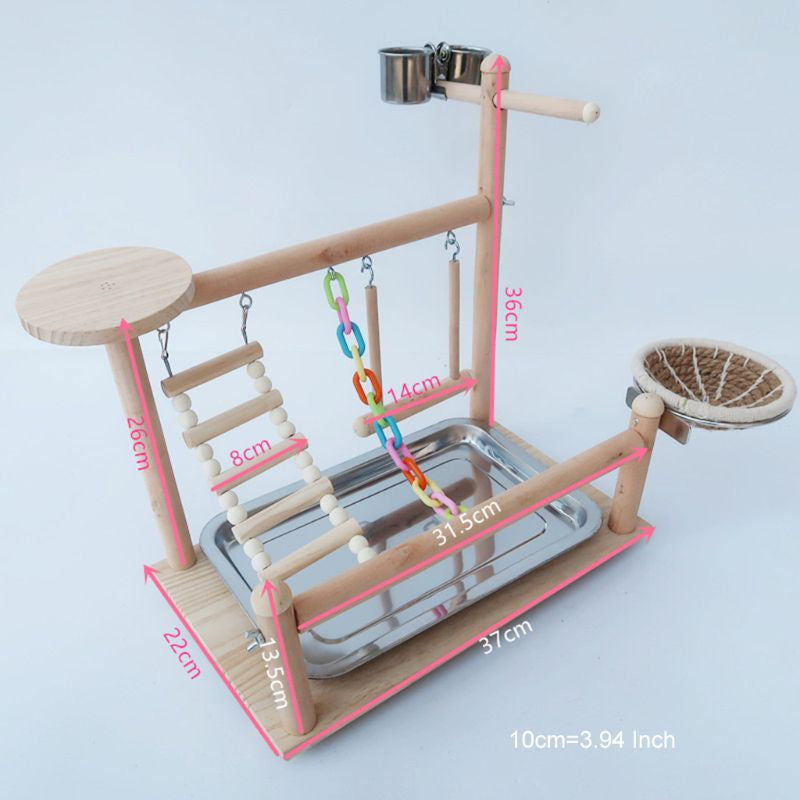 Wood Dog Interactive Dog Toy for Small to Large Dogs Durable Non-toxic Playtime Entertainment — detail close-up