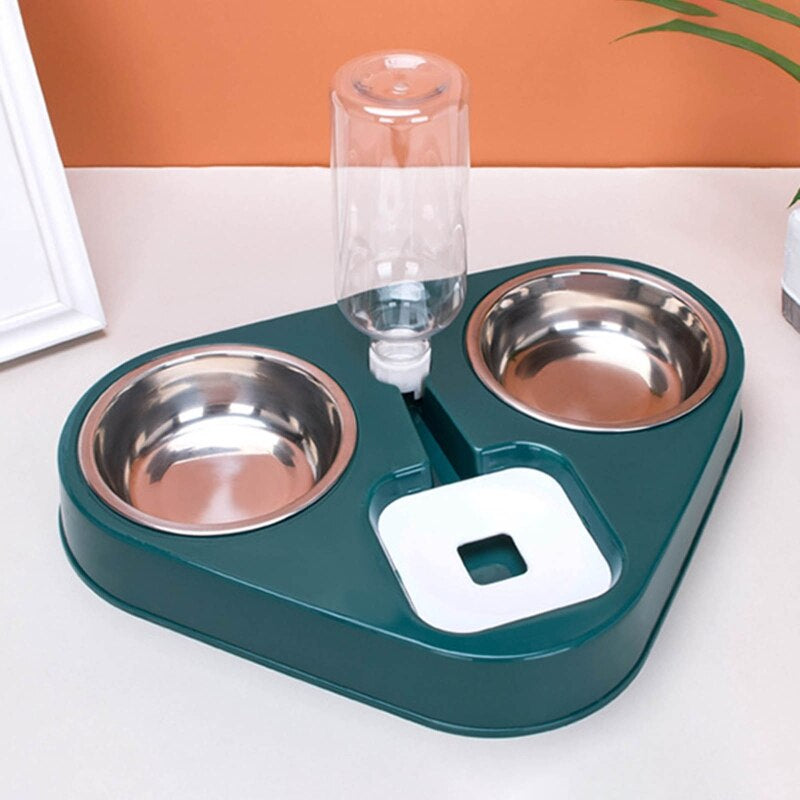 Dual Bowl Water Feeder Stainless Steel For DogDual Bowl Water Feeder Stainless Steel For Dog - Image 8