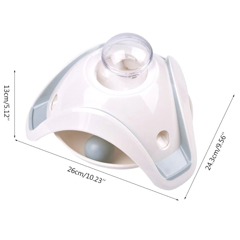 Interactive Cat Automatic Electronic Toy with Durable for Indoor Cats Mental Stimulation Exercise and Enrichment — in use