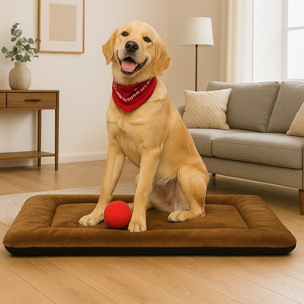 Anti Slip Kennel Pad For Dogs Cozy Sleeping MatAnti Slip Sleeping Mat Pad For Dogs - Image 4