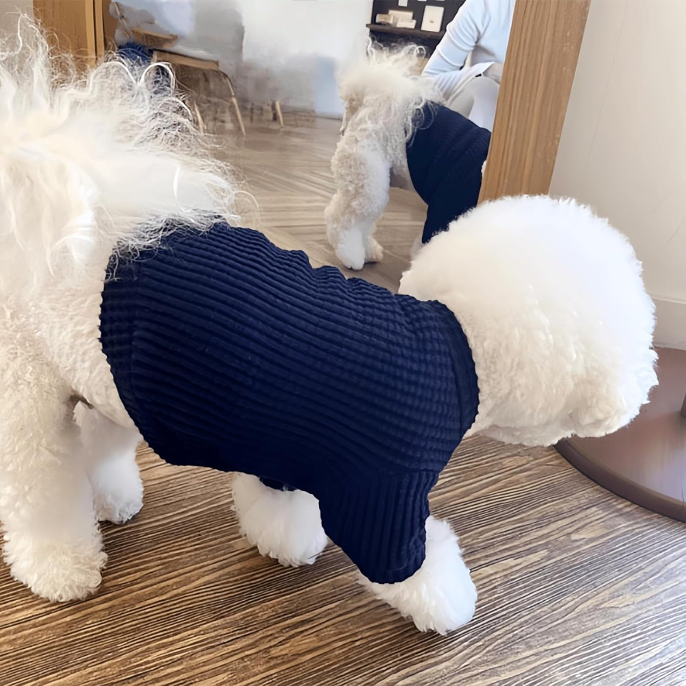 Pullover Knit Pet Apparel SweaterPullover Knit Pet Apparel Sweater - Image 2